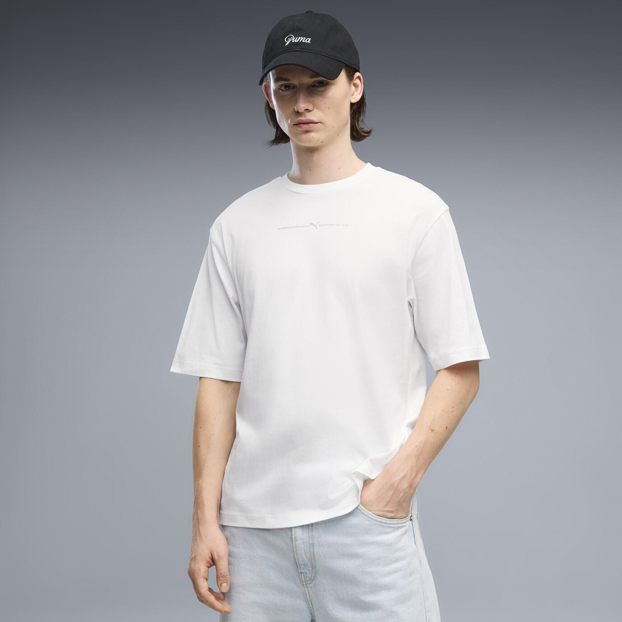 T-shirt Graphics Boxy Foil para homem PUMA 2/5