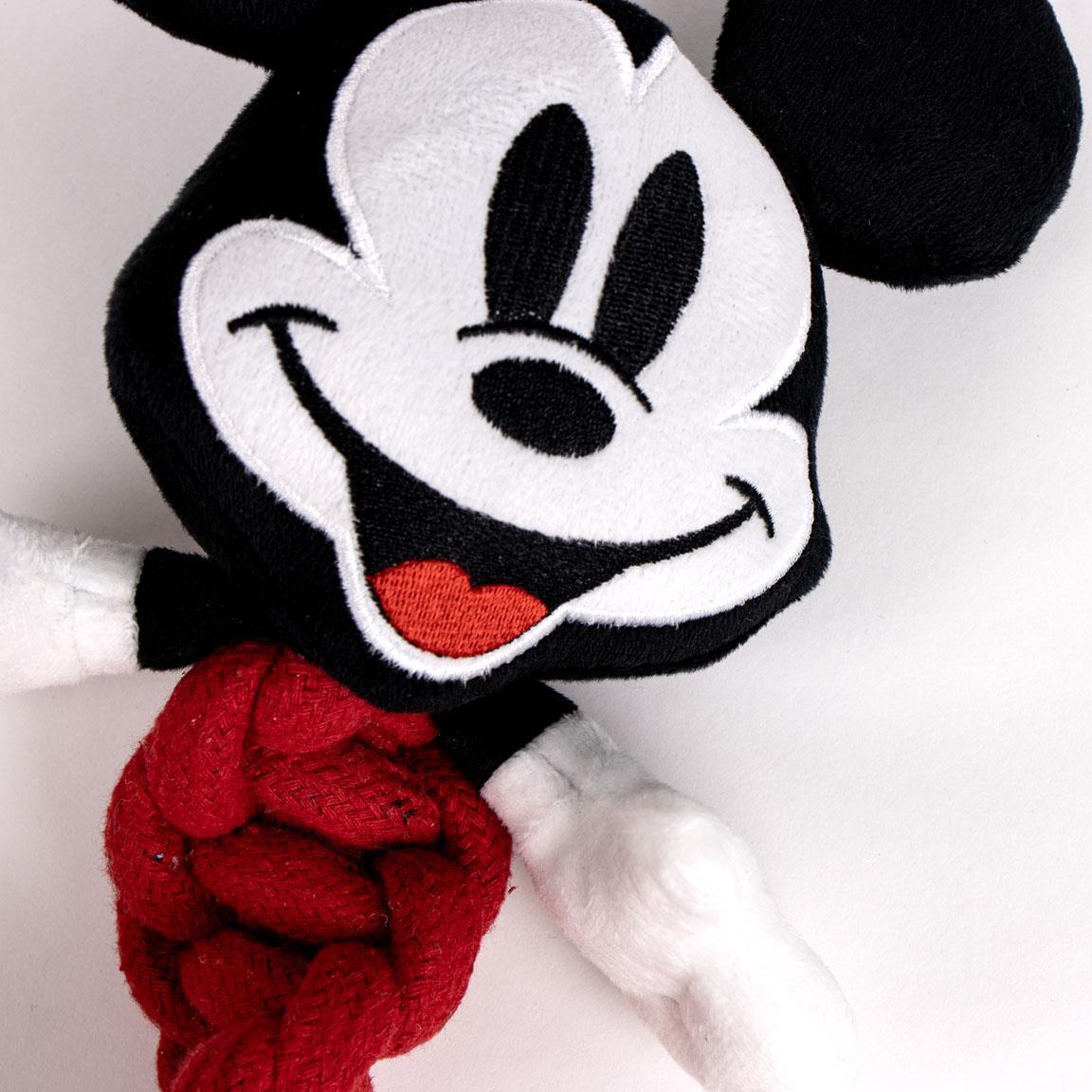 Mickey Mouse Hunde-Zahnspielzeug aus Seil, strapazierfähiges geflochtenes 6/6