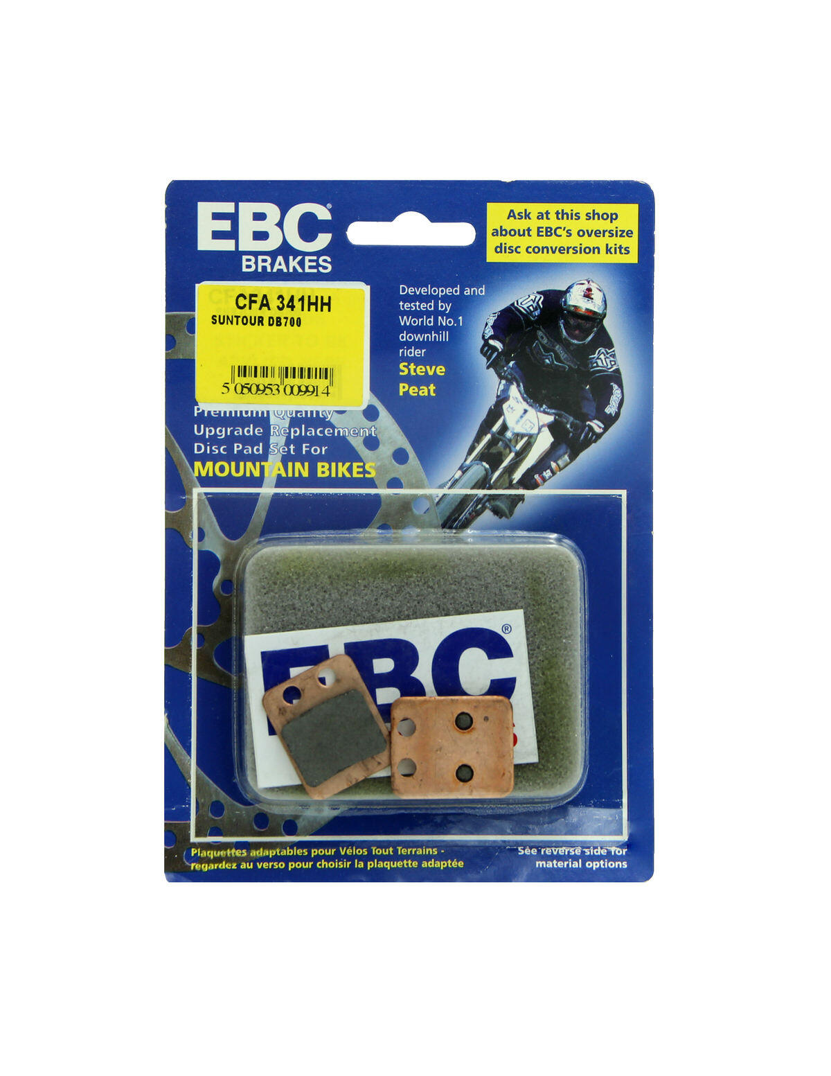 CFA341HH - Klocki hamulcowe rowerowe (spiekane) EBC Brakes 2/2