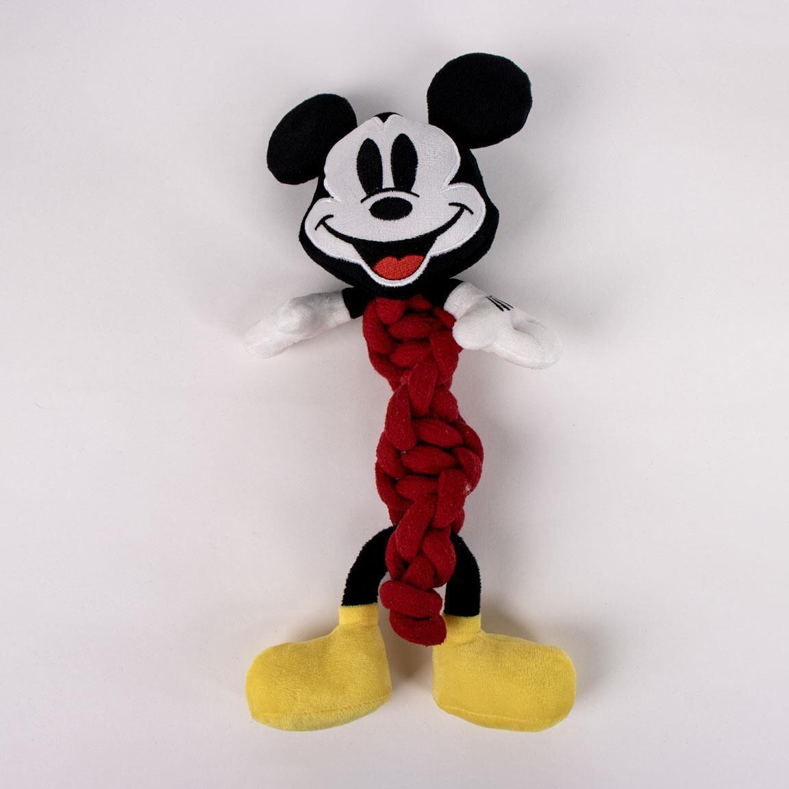 Mickey Mouse Hunde-Zahnspielzeug aus Seil, strapazierfähiges geflochtenes 5/6