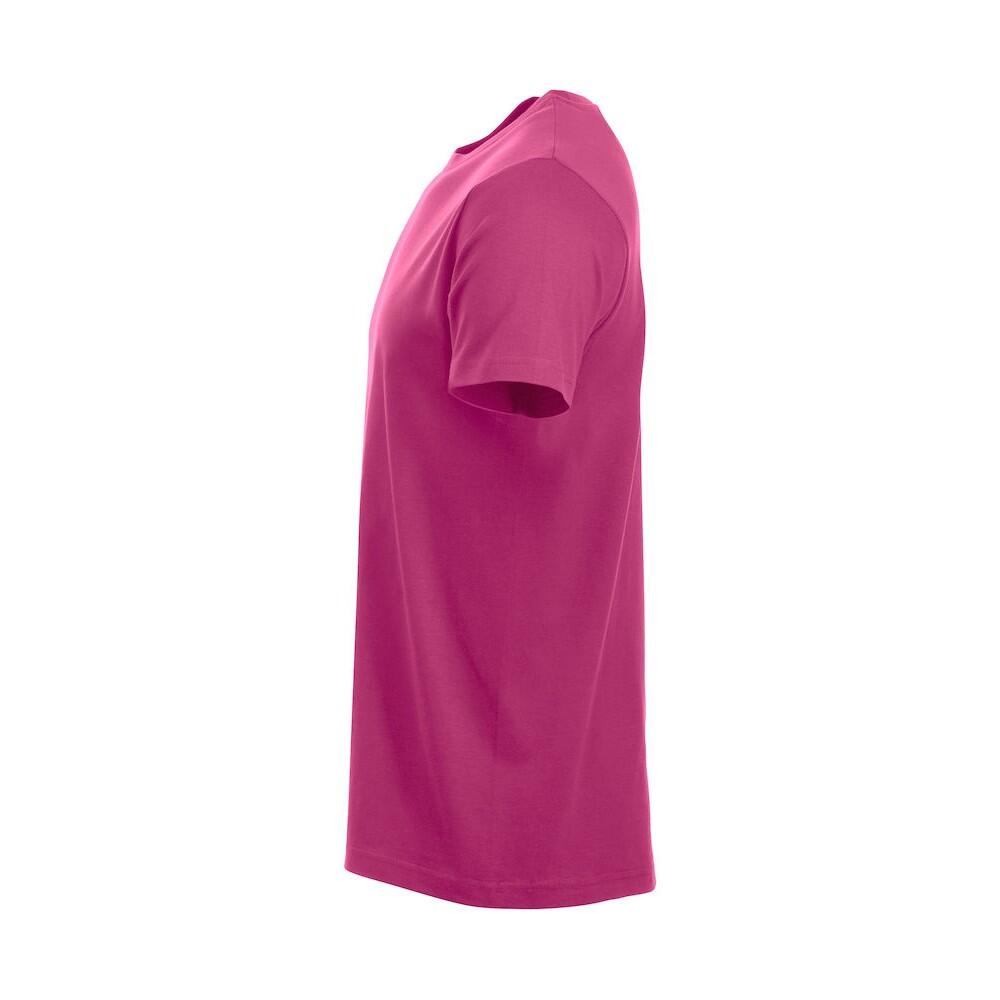 Mens New Classic TShirt (Bright Cerise) 3/4