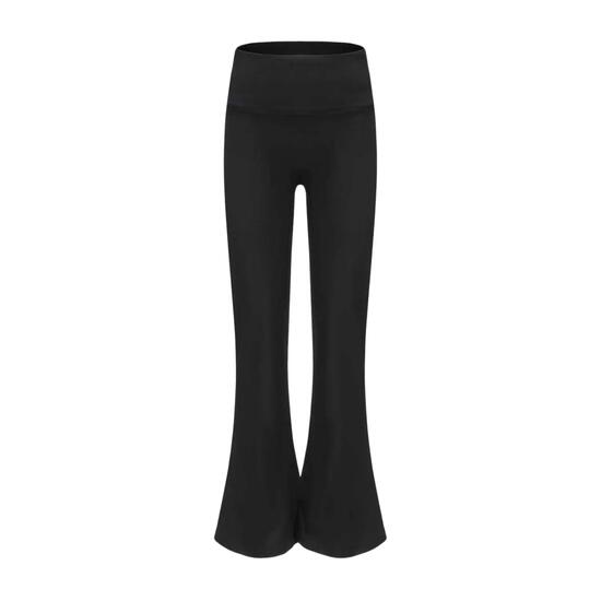 Legging Motif/style Évasé Femme (Noir)