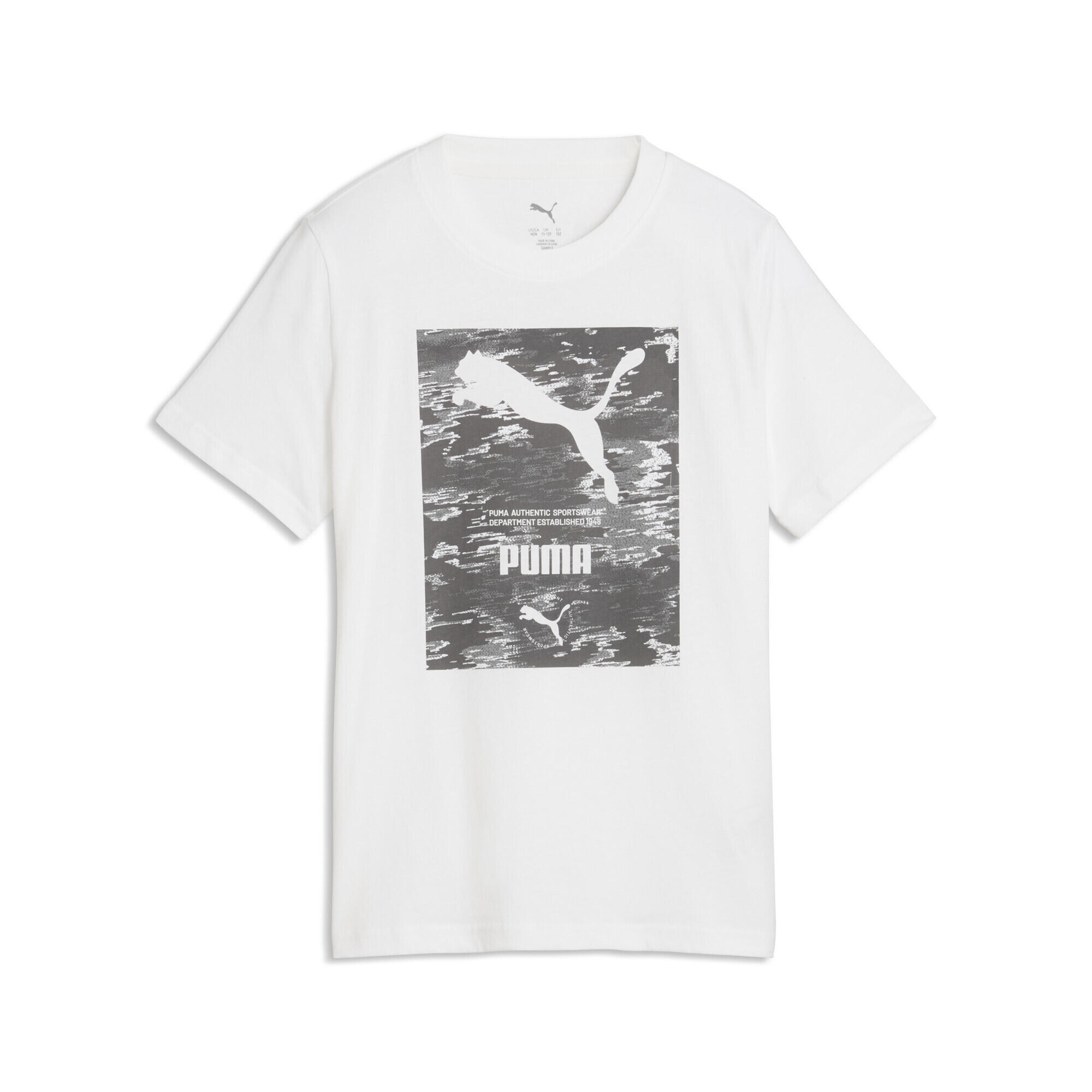 Tricou PUMA Sport Camo Graphic băieți PUMA