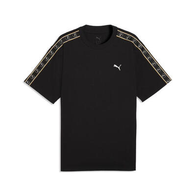 Essentials elevated tape relaxed t-shirt voor heren puma