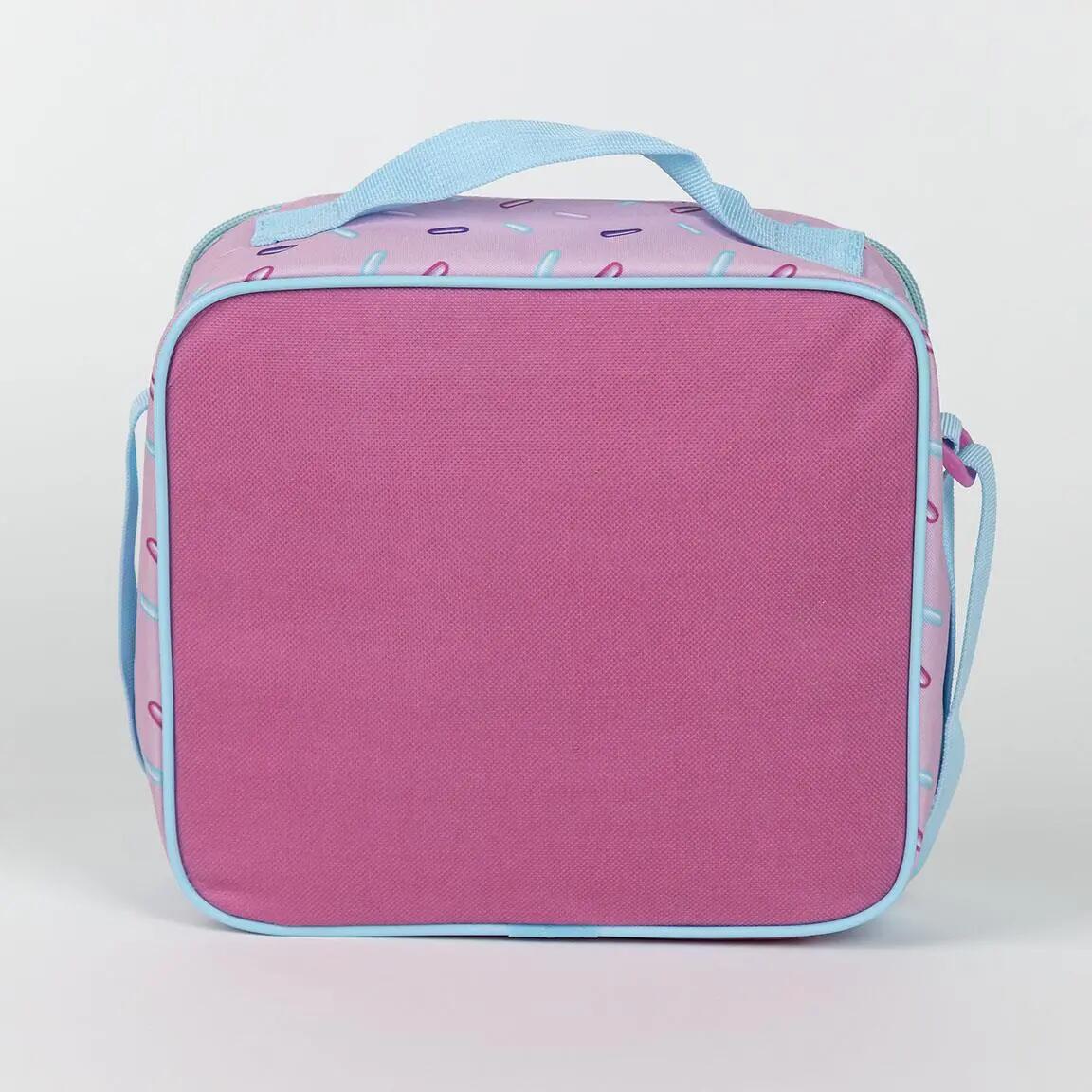Borsa termica per il pranzo per bambini Gabby's Dollhouse in poliestere rosa 2/5