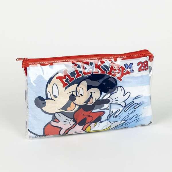 Pijama Infantil Mickey de Dos Piezas Tirantes Algodón Azul y Blanco 7/7