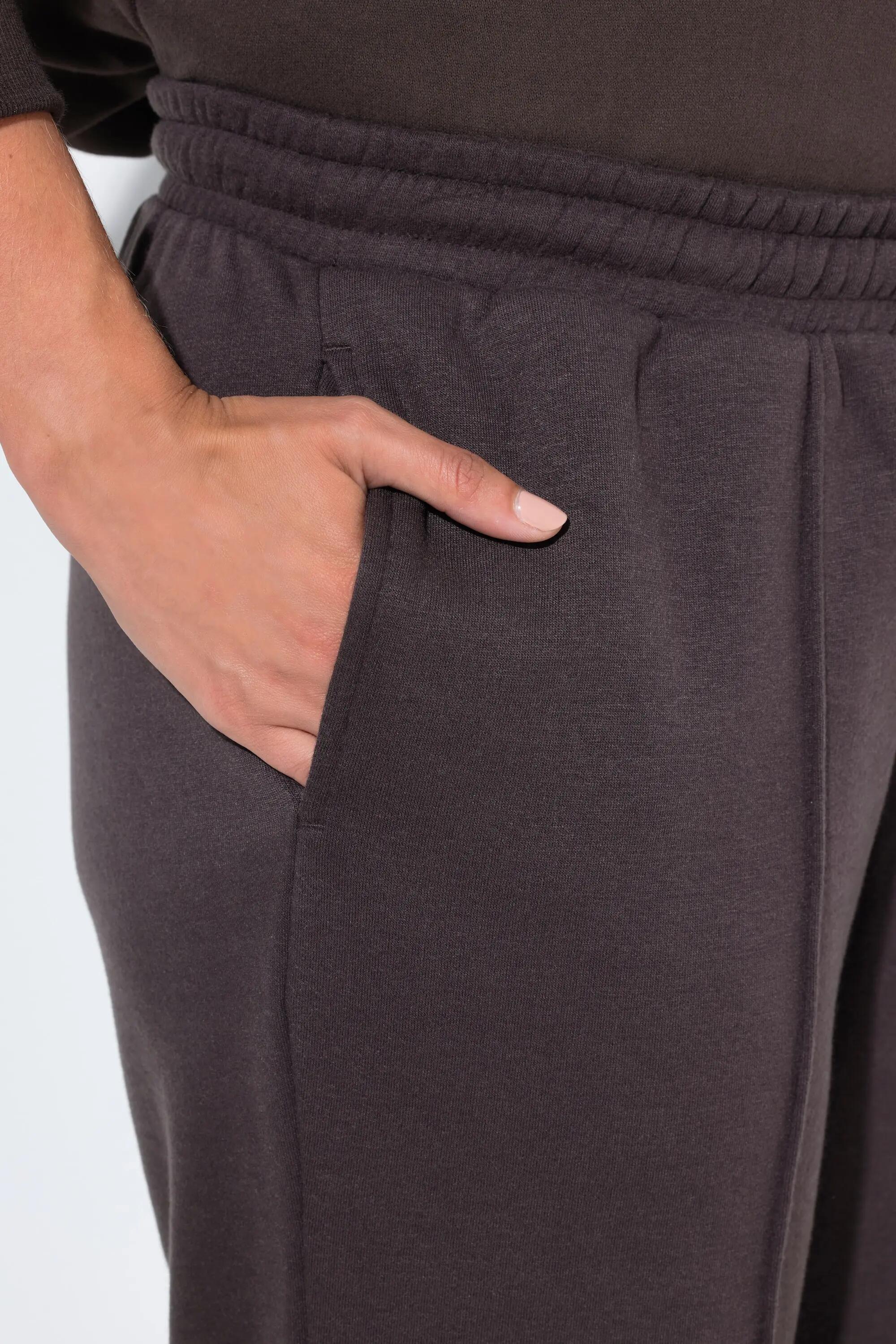 Damen Jogginghose Biese weites Bein Elastikbund 3/13