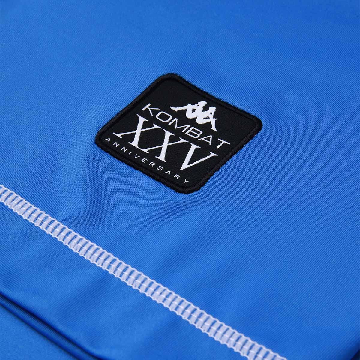 T-shirt da uomo in poliestere riciclato blu da calcio 7/7