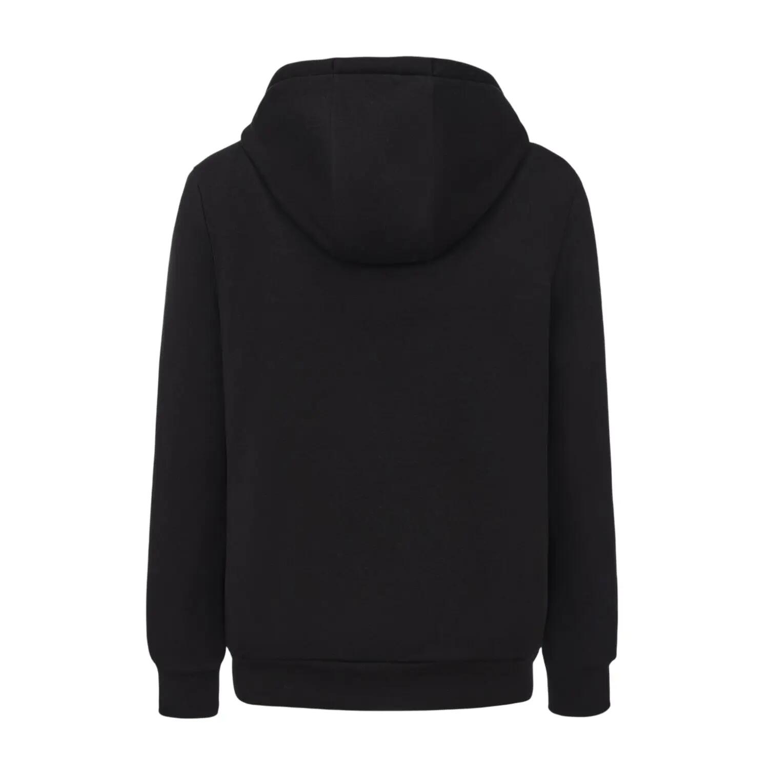 Felpa Con Cappuccio E Zip Intera Foderato Di Borg Uomo Slazenger Nero 2/3
