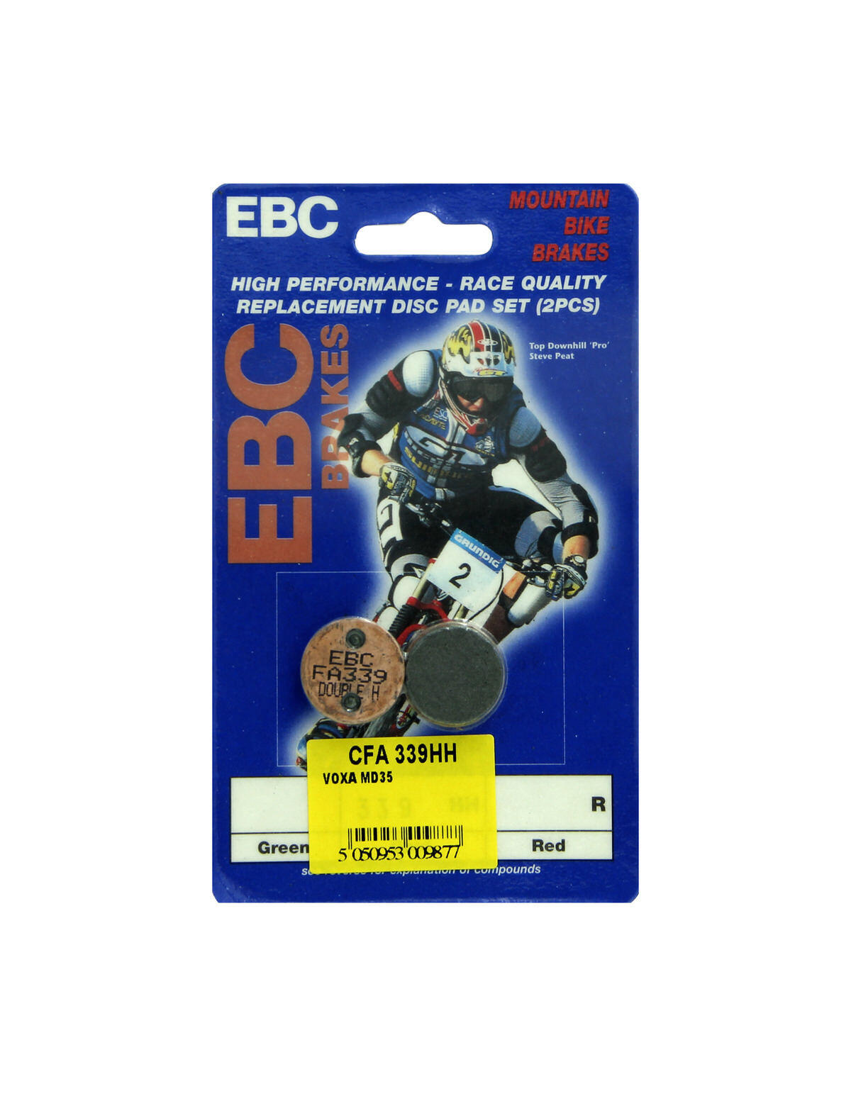 CFA339HH - Klocki hamulcowe rowerowe (spiekane) EBC Brakes 2/2