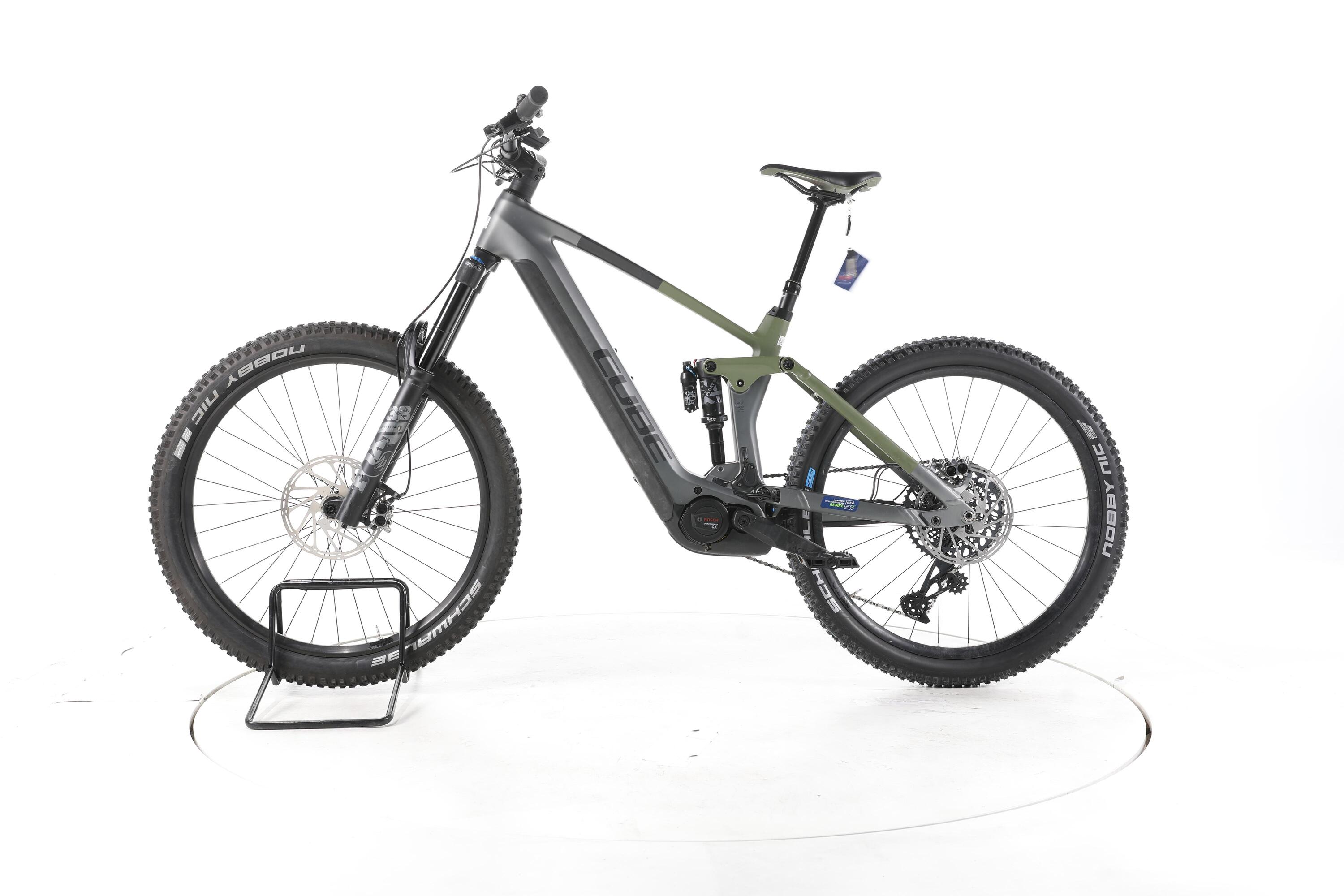 Segunda vida - Cube Stereo Hybrid 160 HPC TM flash E-Bike Carbon - Buen estado 6/7