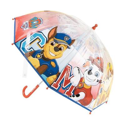 Ombrello per bambini PAW Patrol manuale POE trasparente multicolore