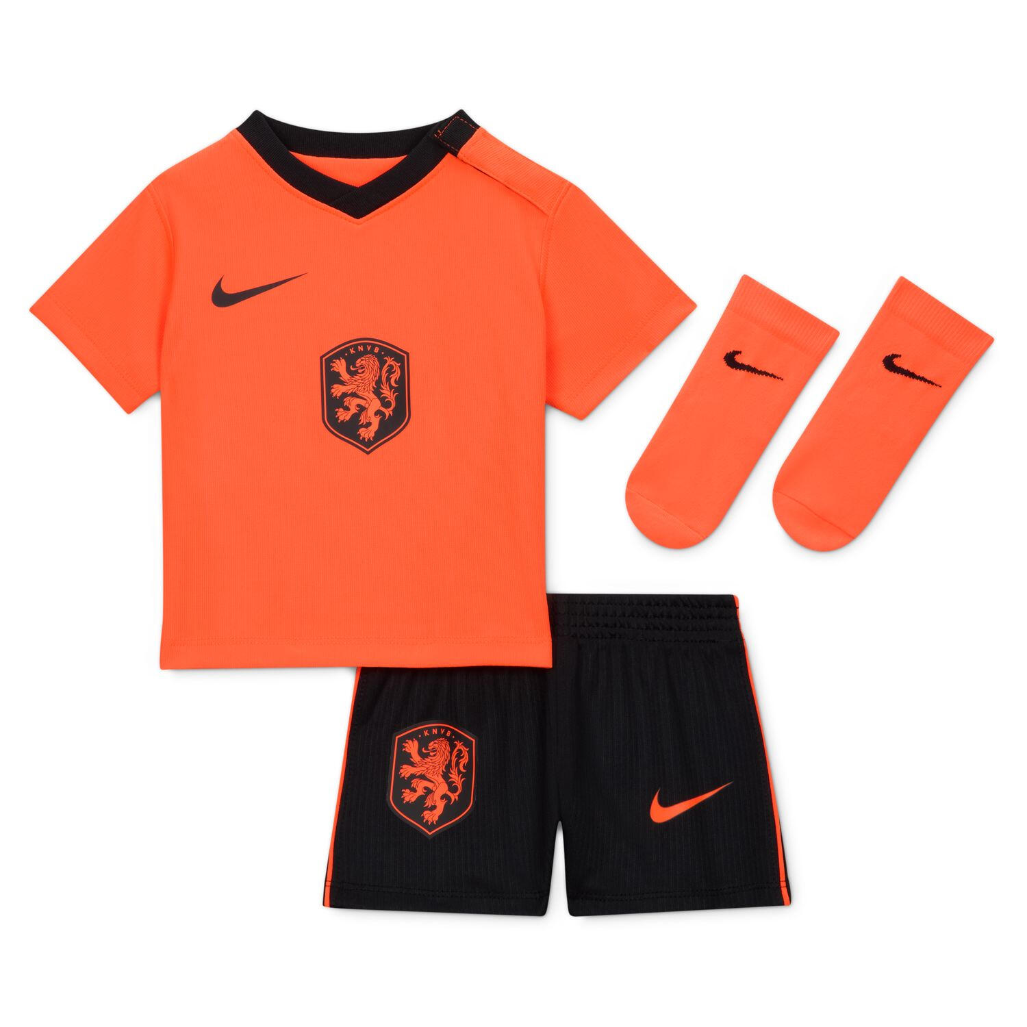 Set 3 piese pentru copii Nike KNVB Inf Nk Df Kit Stad Hm