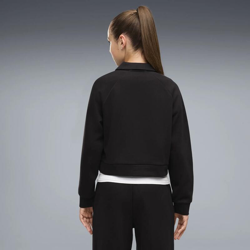 Bluză fleece scurtă PUMA Class Relaxed pentru fete PUMA