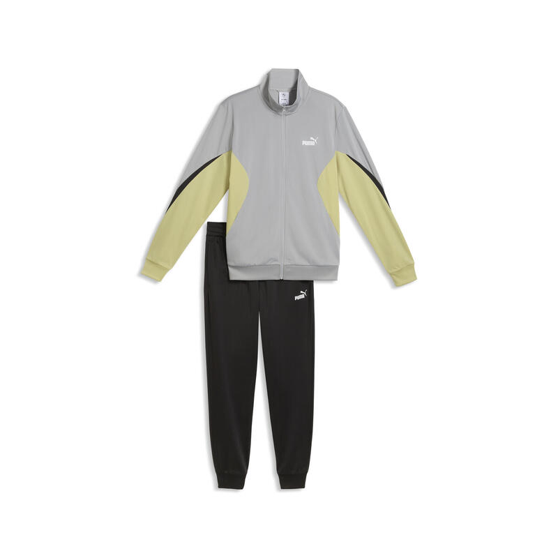 Trening bărbați fermoar integral Essentials Block, negru PUMA