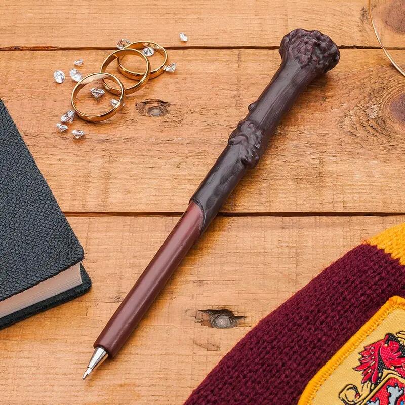Bolígrafo Varita Adultos Harry Potter Diseño 3D Resina Marrón 2/6