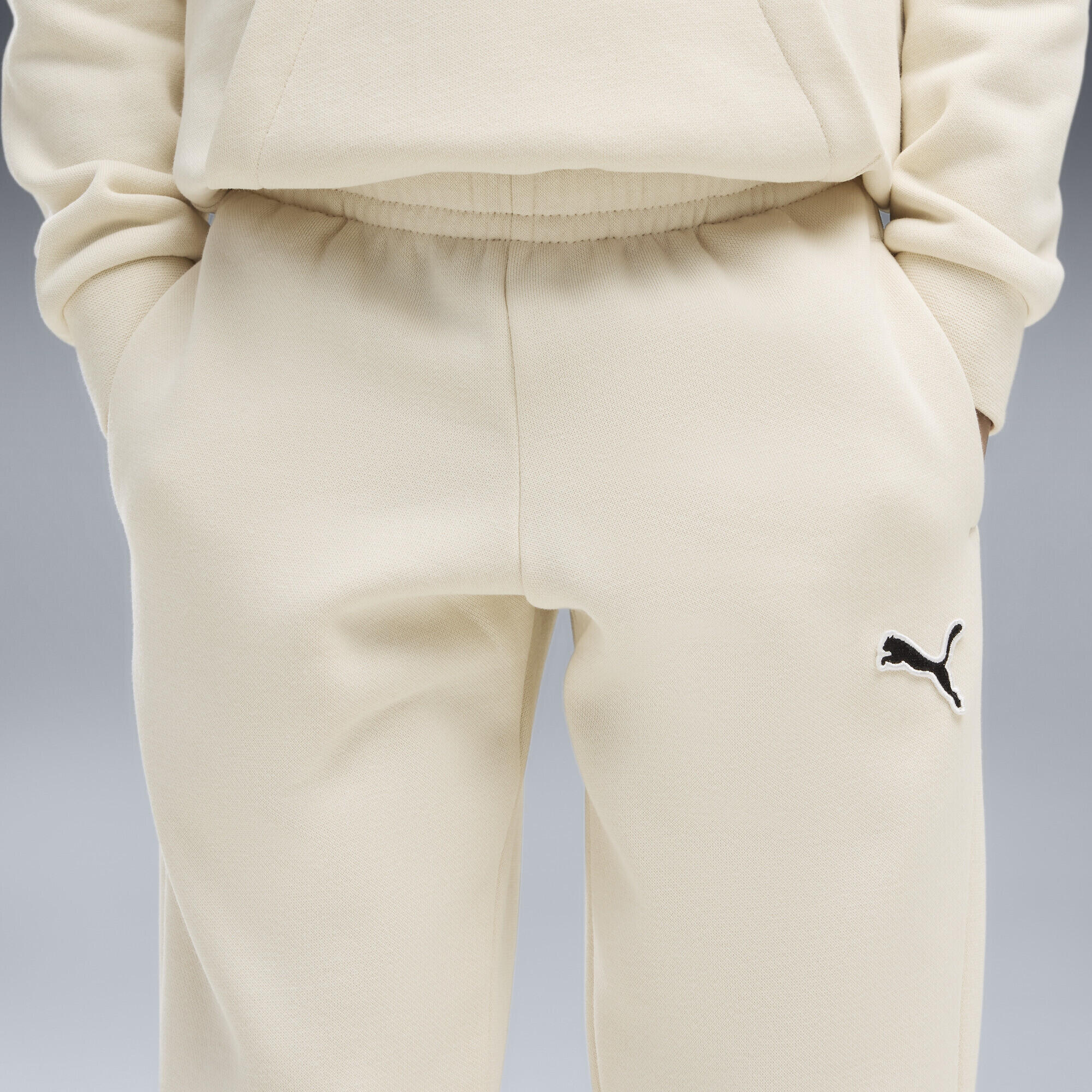 Pantalon en maille polaire PUMA Cat Enfant PUMA 3/6