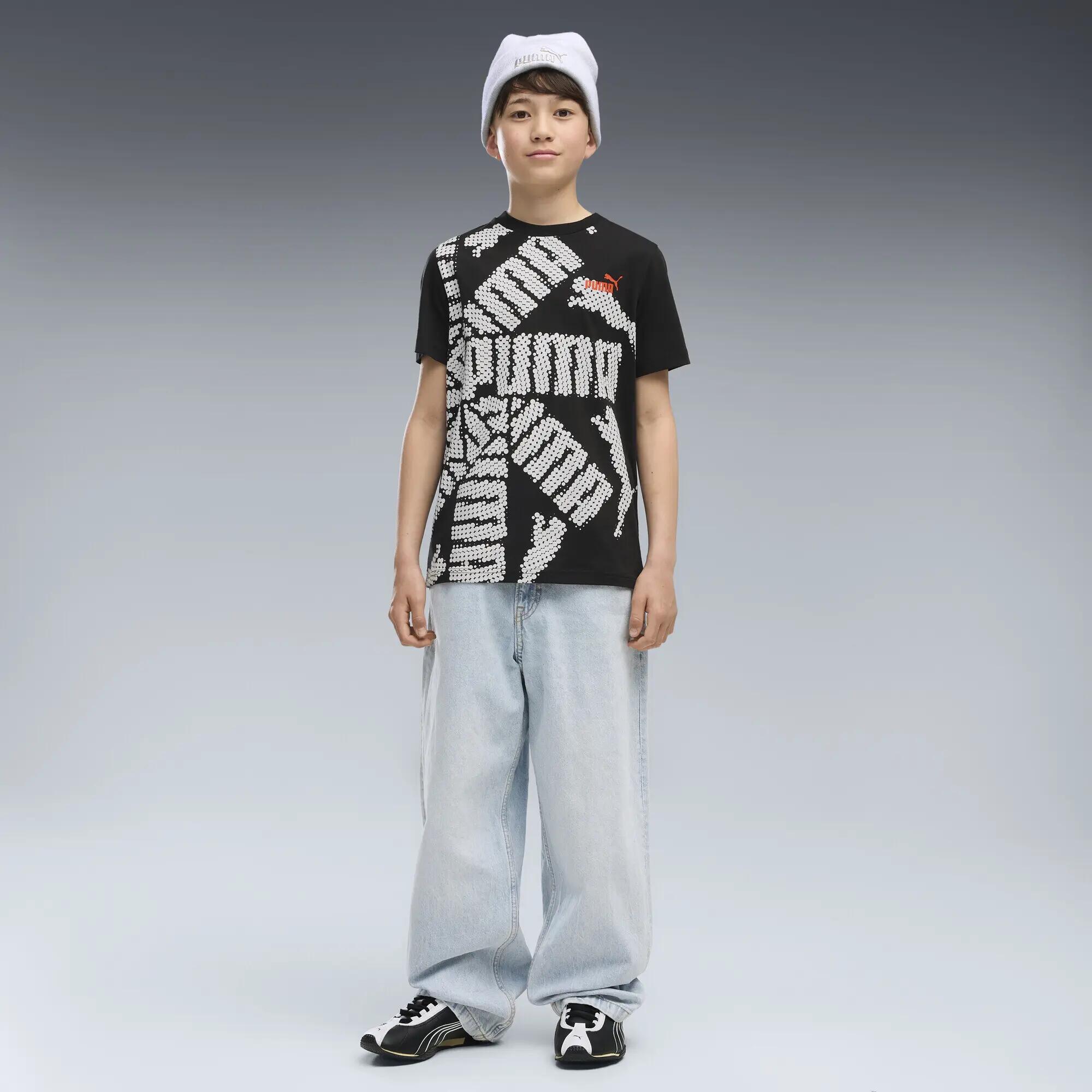 Puma Modelo Brand Tee B Cor Preto 4/5