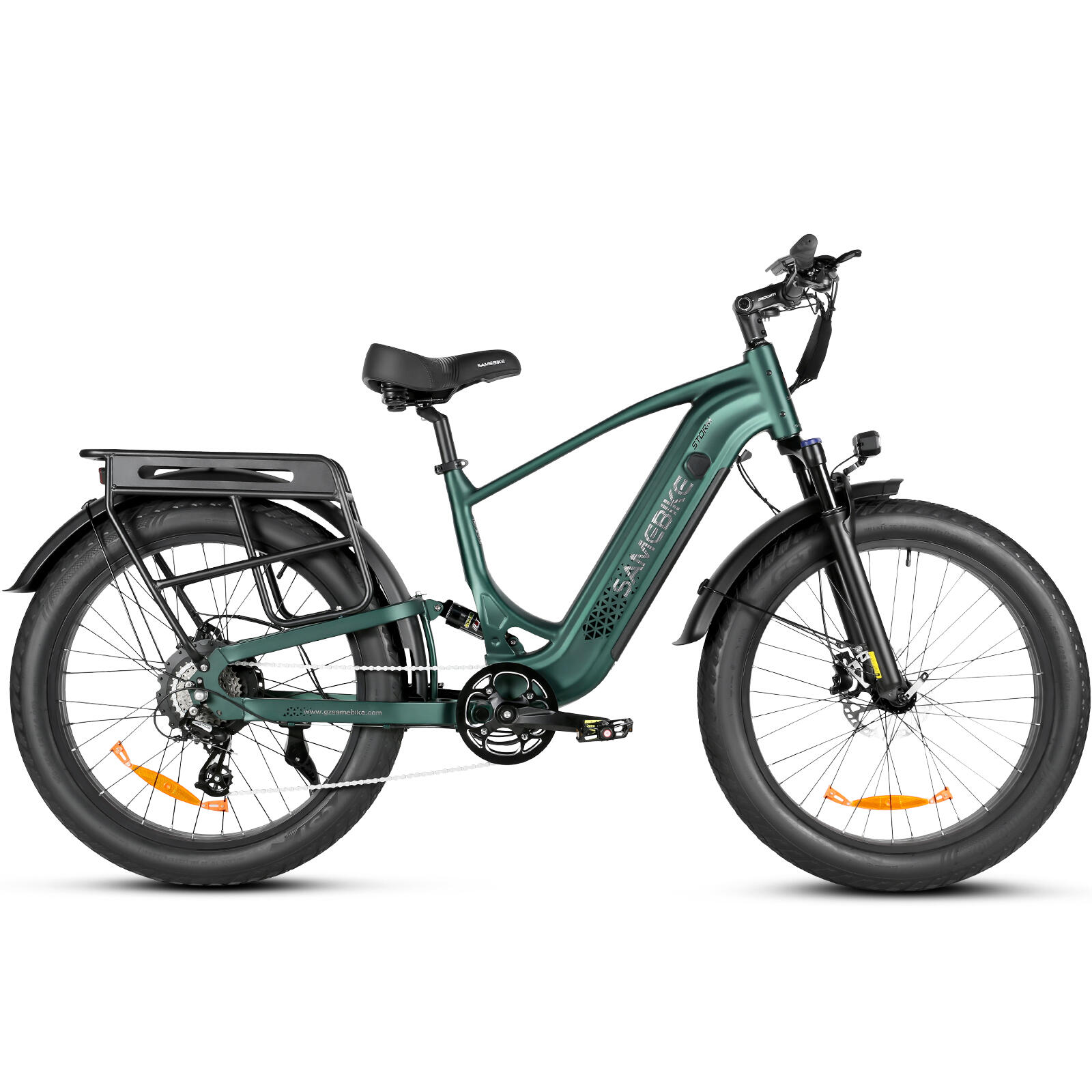 SAMEBIKE STORM Bicicletta elettrica fuoristrada con freni a disco idraulici 2/7