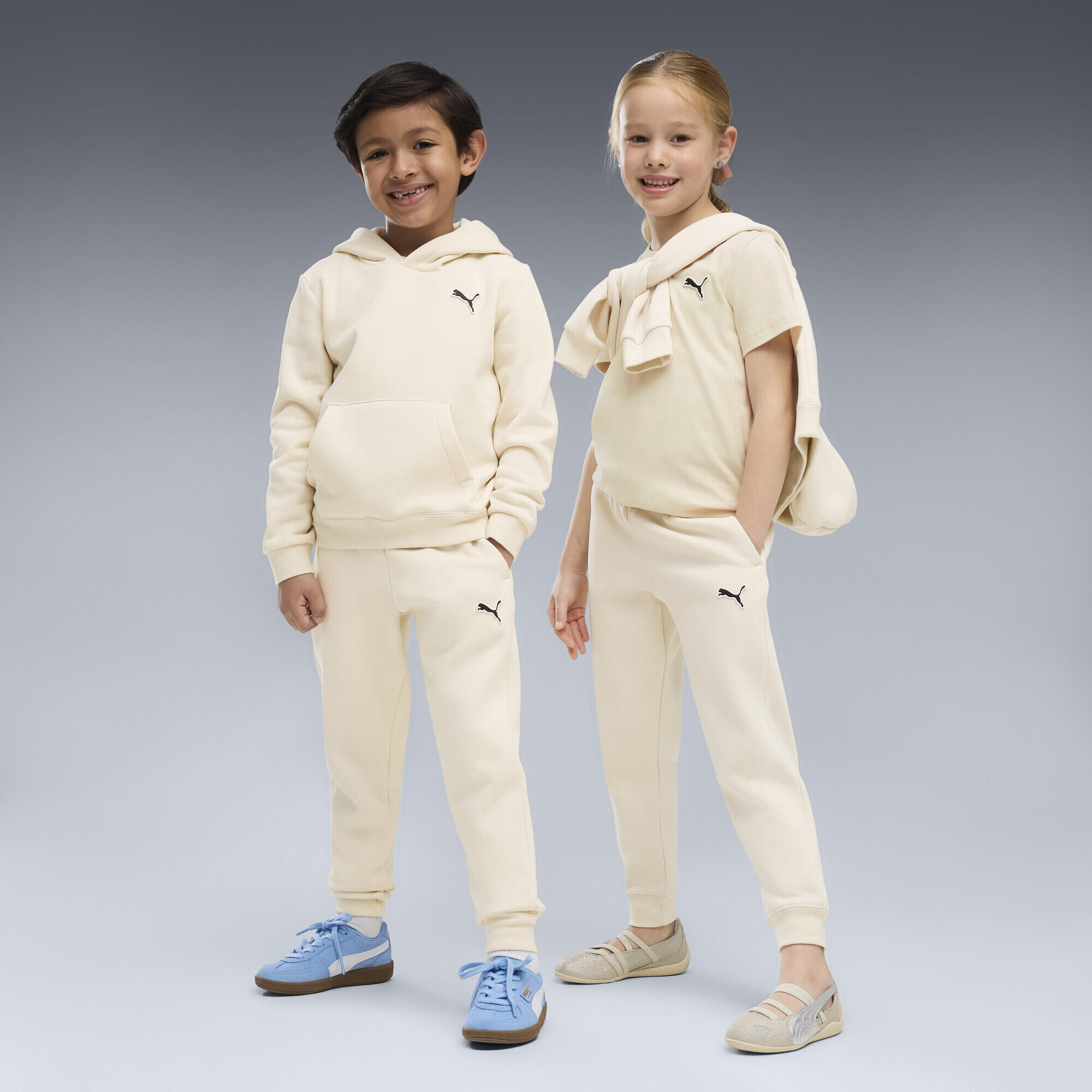 Pantalon en maille polaire PUMA Cat Enfant PUMA 2/6