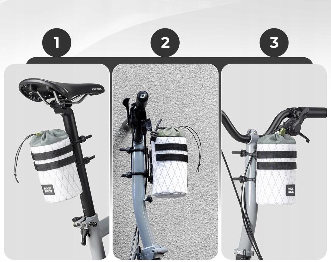 Torba rowerowa/uchwyt na butelkę Rockbros 30110068001 izolacyjna 3/3