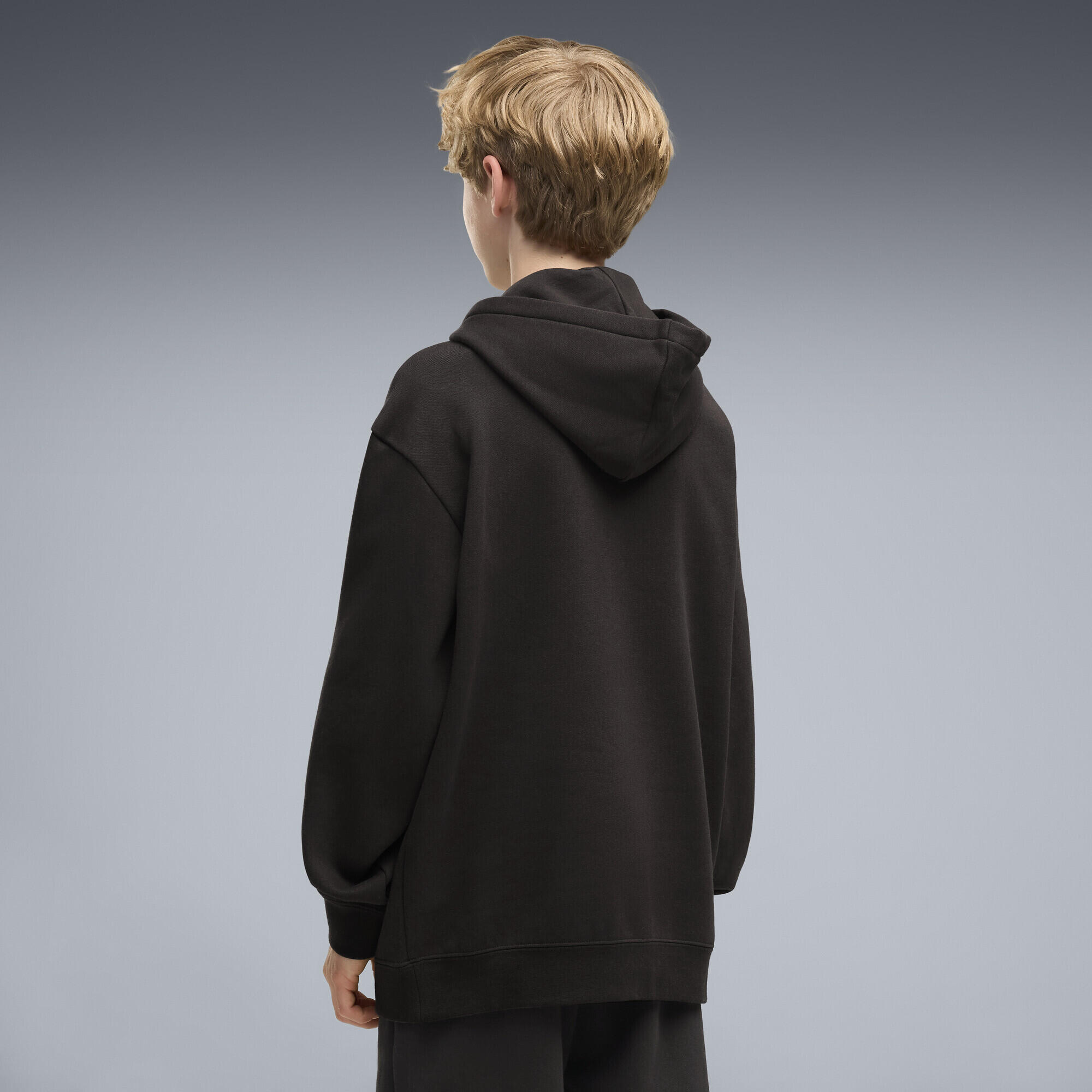 Młodzieżowa luźna bluza z kapturem Essentials Logo Lab PUMA 3/5
