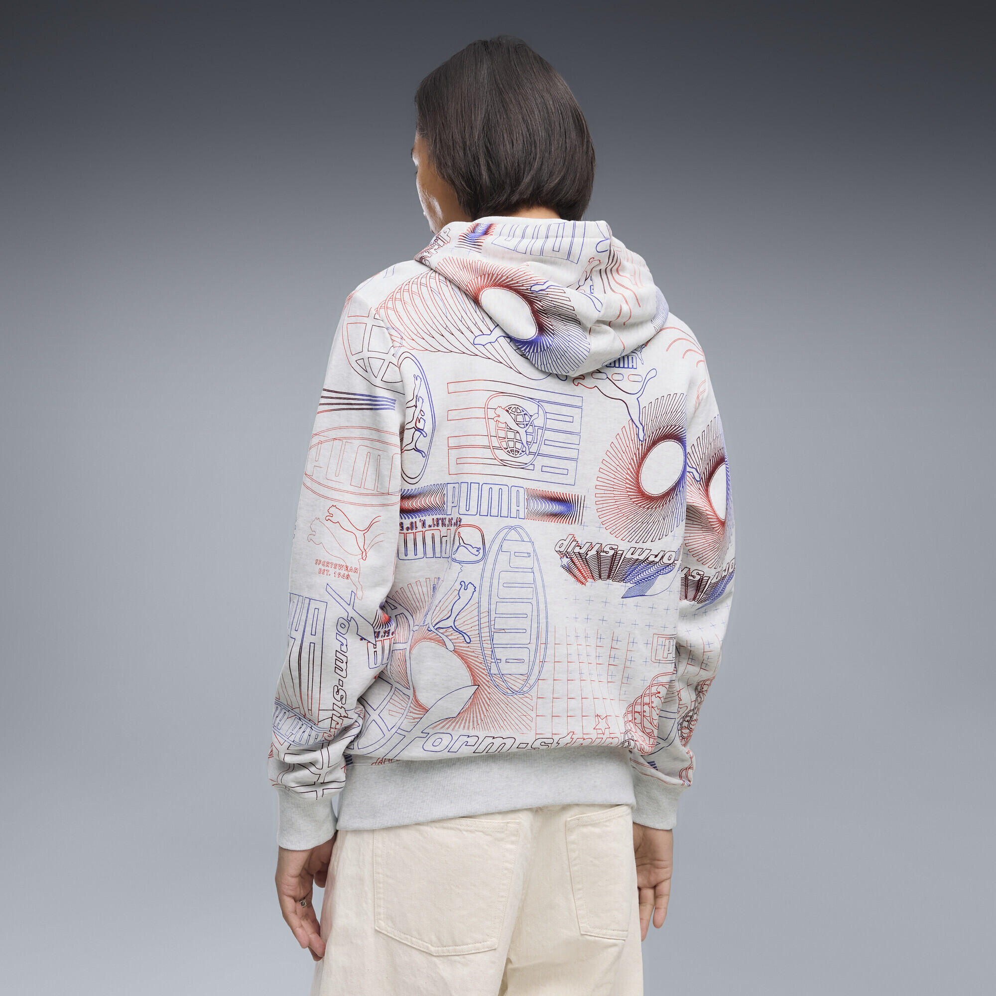 Sudadera con capucha estampada Essentials Hombre PUMA 3/5