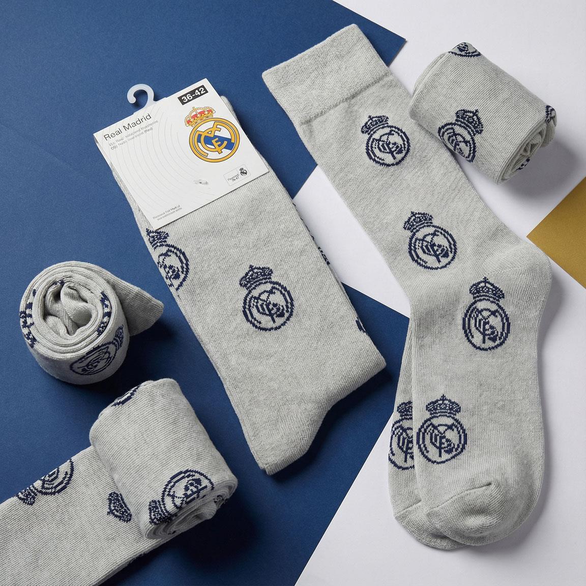Cerda Real Madrid Socken-Set – Offiziell lizenziert (3er Pack, Grösse 38–45