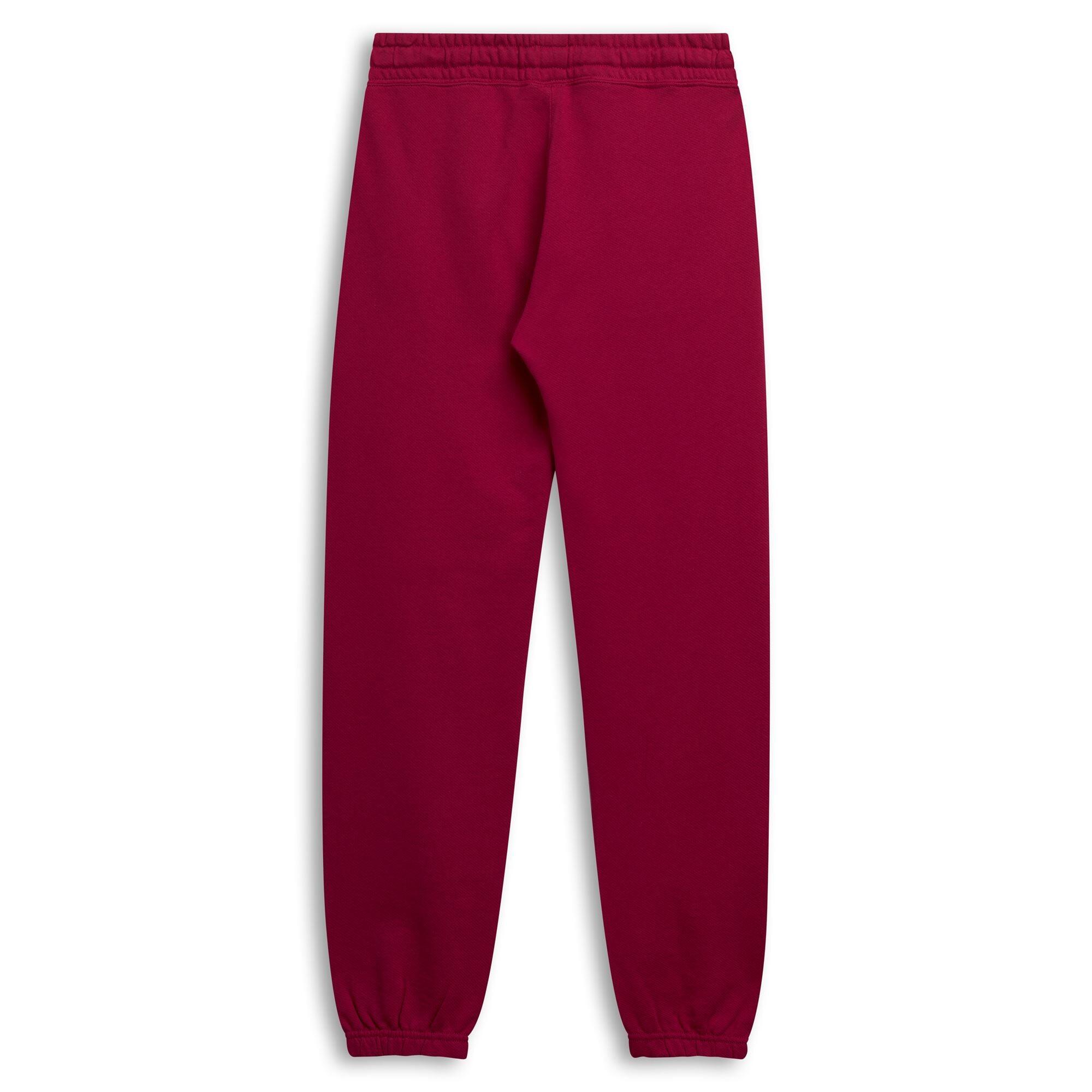 Pantaloni tuta da donna in cotone rosso da lifestyle 4/6