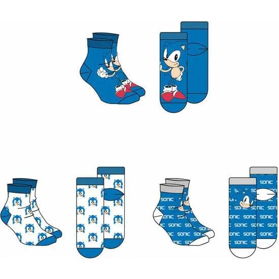 Lot de chaussettes Sonic le Hérisson pour adultes - Douces et respirantes 2/2