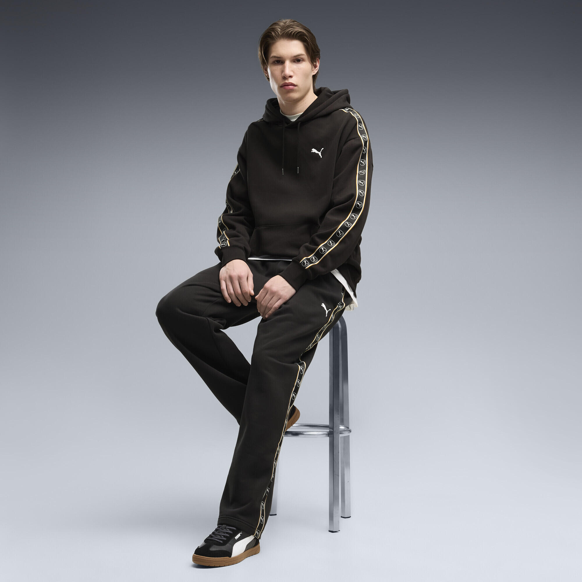 Felpa con cappuccio Essentials Elevated dal taglio morbido da uomo PUMA 4/5