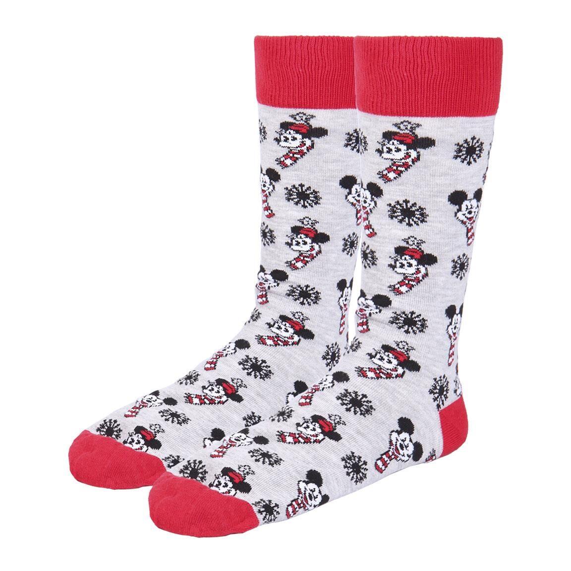 Pack de Calcetines Adultos Mickey de Algodón Suaves y Transpirables Multicolor 4/7