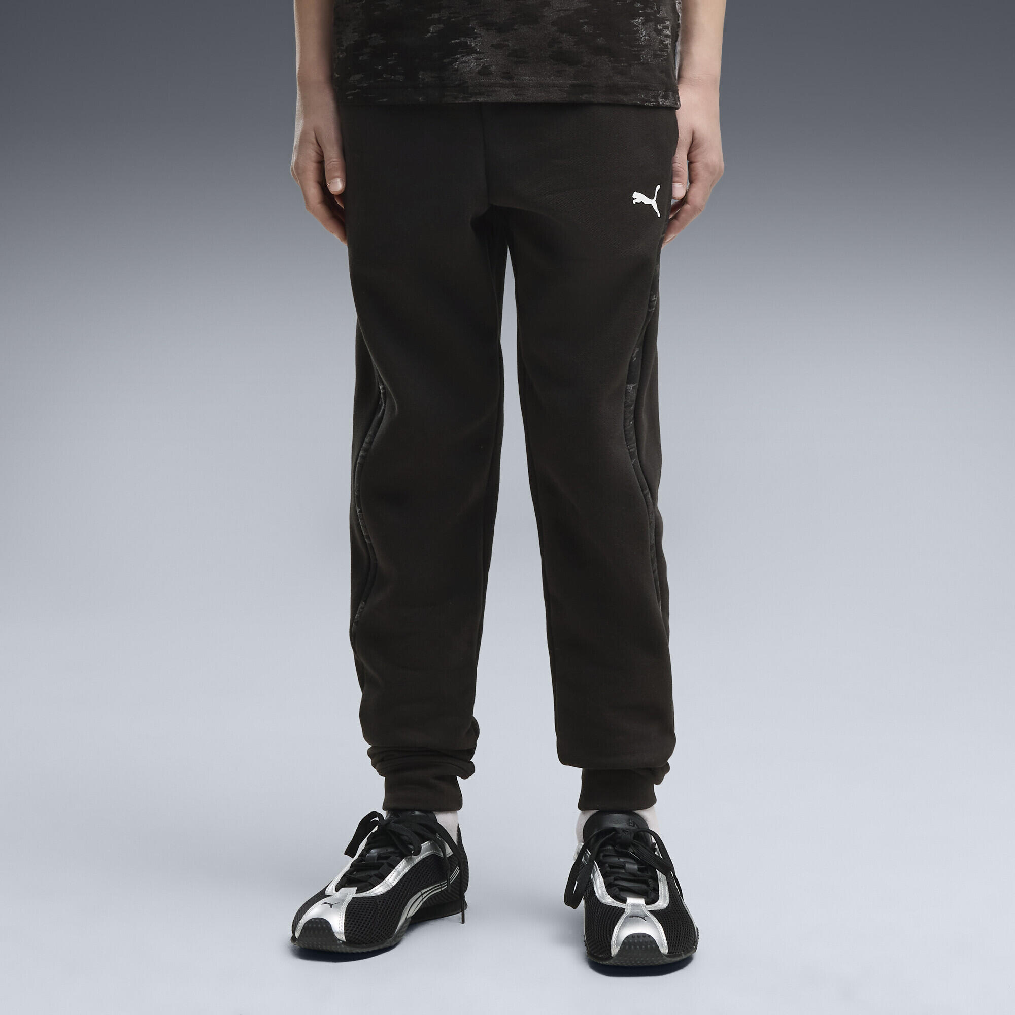 Młodzieżowe spodnie dresowe PUMA Sport Camo z dzianiny PUMA 4/5
