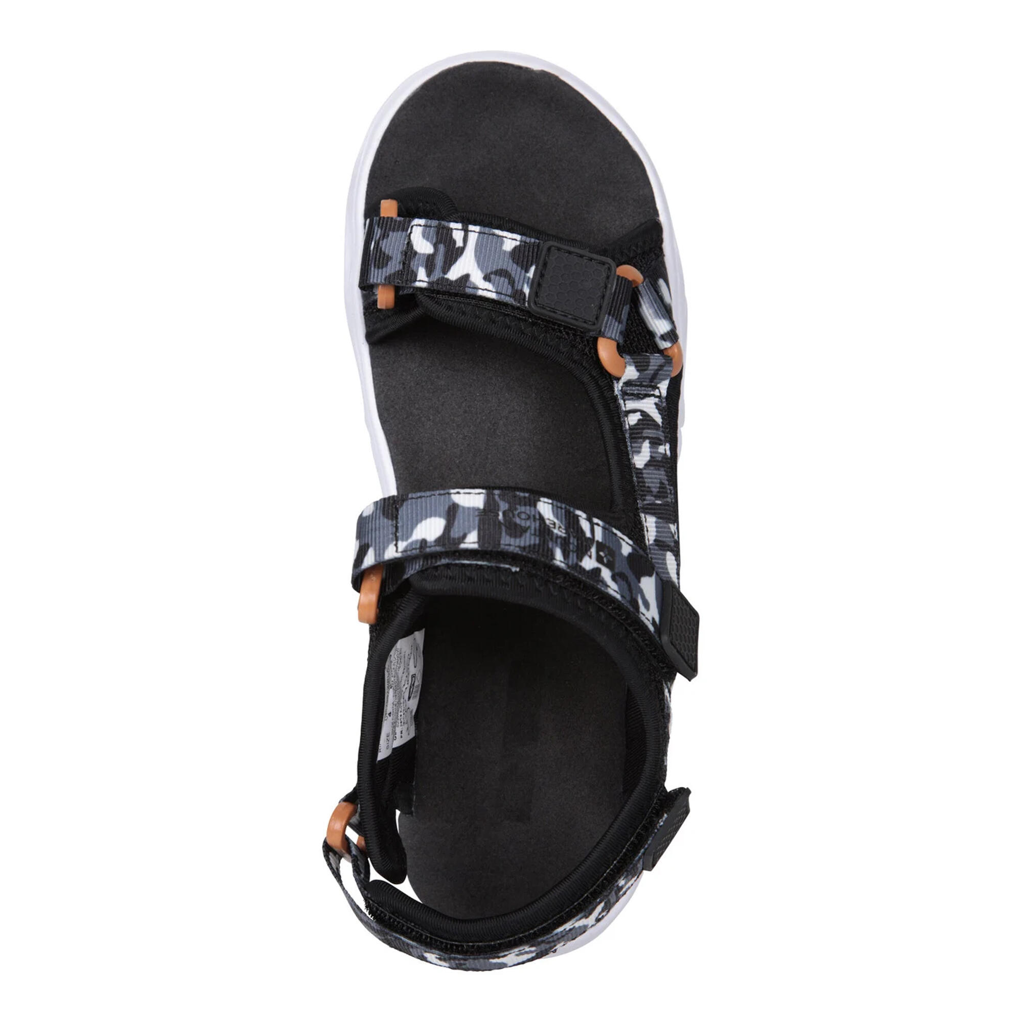 "Ripple" Tarnmuster Sandalen für , Leicht, anpassbar Kinder Schwarz 4/4