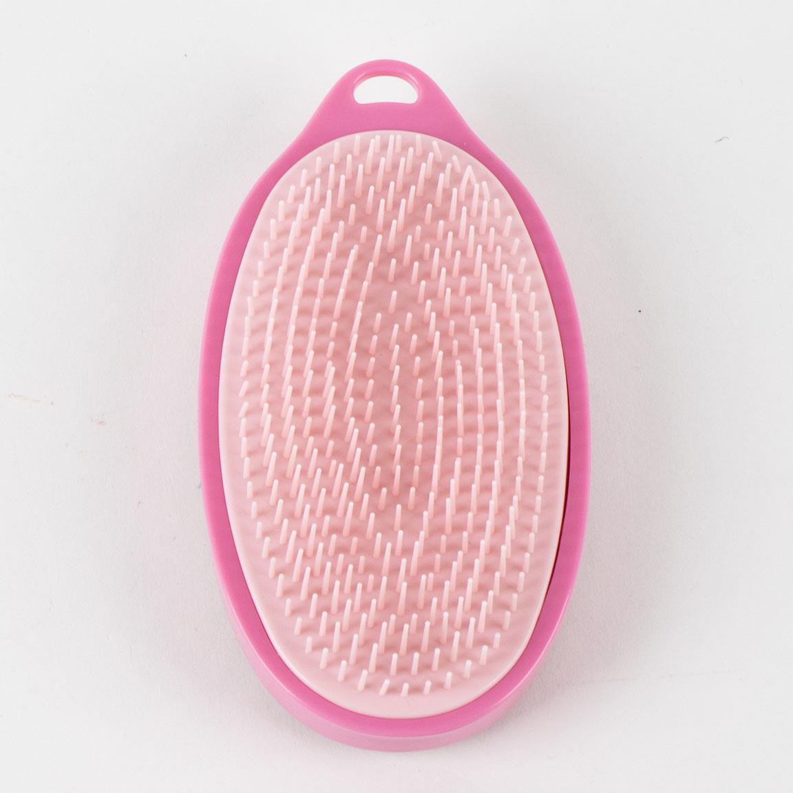 Brosse démêlante Hello Kitty à paillettes pour enfants, rose, en ABS 3/5