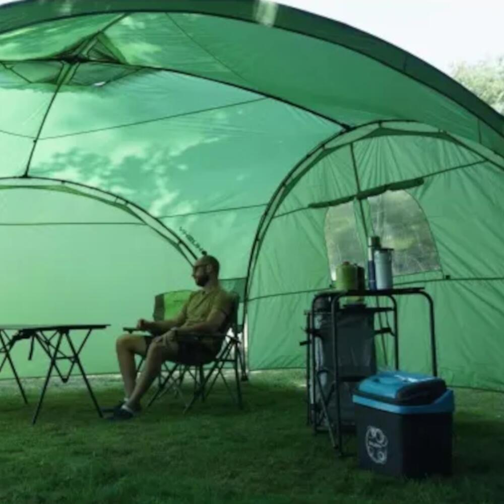 Panneau latéral fermeture éclair pour tente Broof L Shelter – Vert 3/3