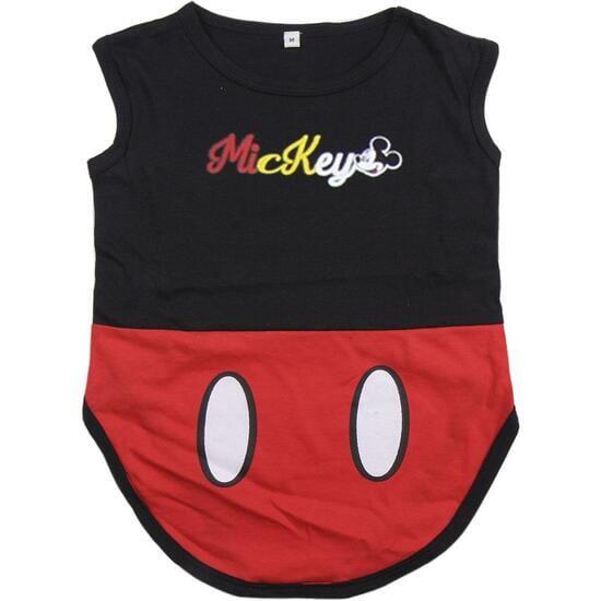 T-shirt pour chien Mickey Mouse en jersey simple, tissu doux et confortable 2/5