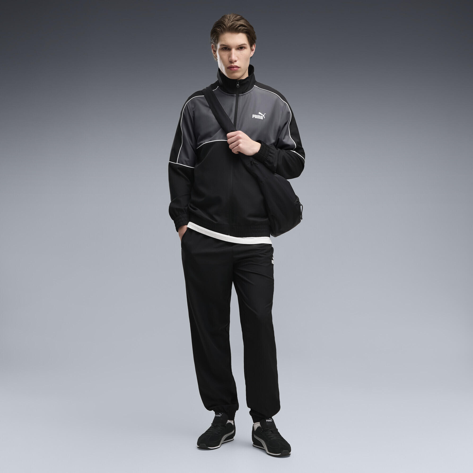 Męski dres z tkaniny Colourblocked PUMA 2/5