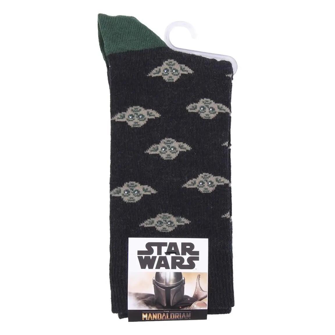 Calzini da adulto in morbido cotone The Mandalorian, grigio scuro 5/5