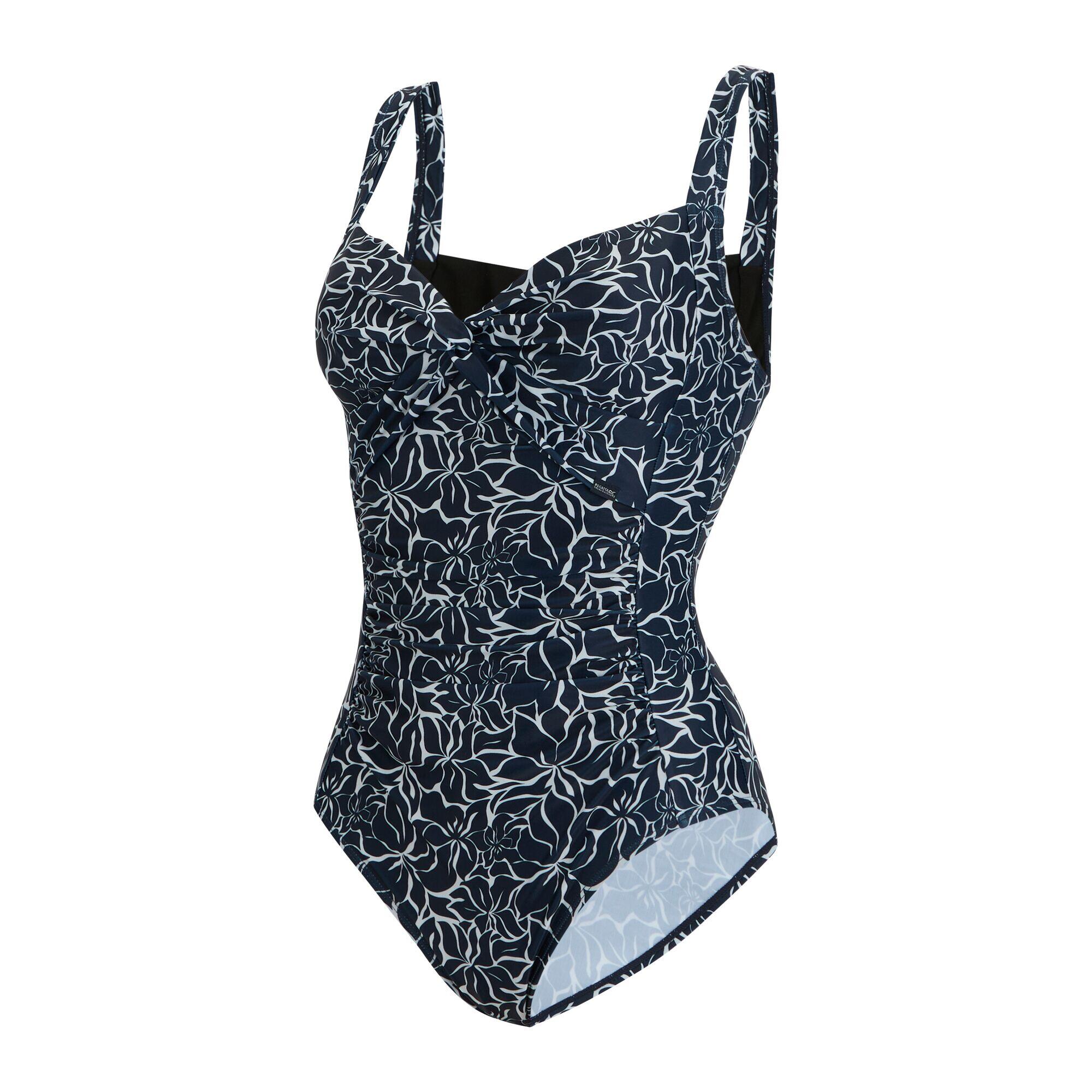 "Sakari" Badeanzug für Damen Marine 4/5