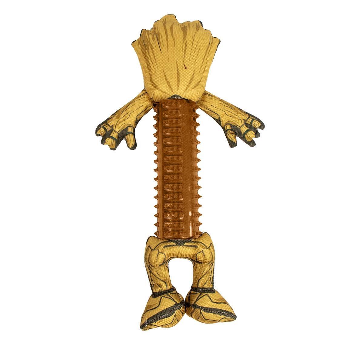 Jouet à mâcher Groot pour chien, jouet dentaire durable en TPR marron 2/6