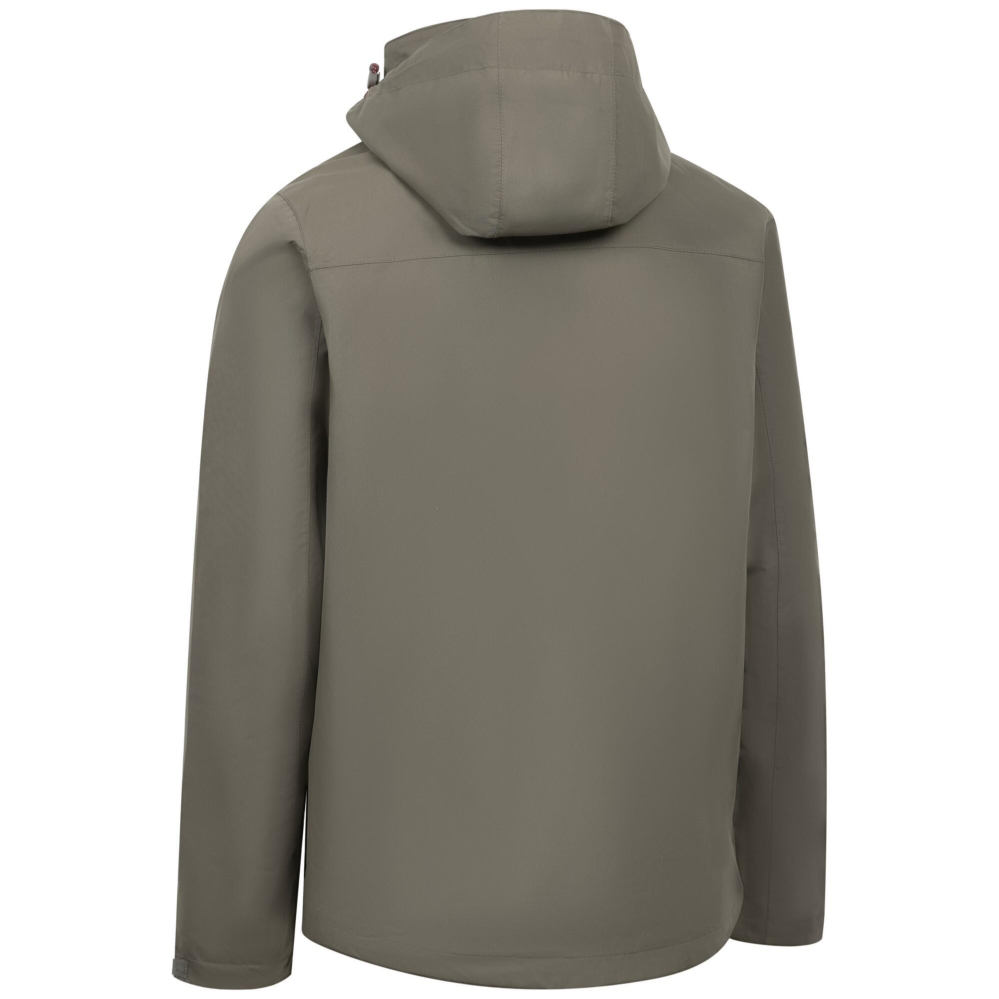 Mens Griminish Waterproof Jacket (Green Smoke) 2/3