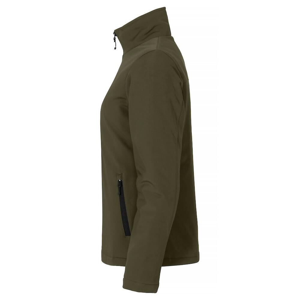 Giacca Soft Shell Imbottita Donna Clique Verde Nebbia 3/6