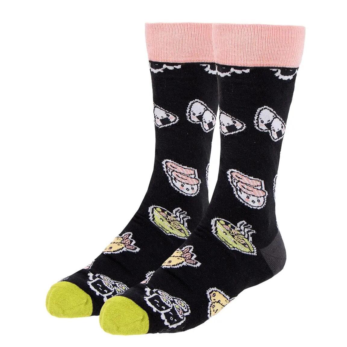 Packung weiche und atmungsaktive Baumwollsocken für Erwachsene im Otaku-Stil 2/7