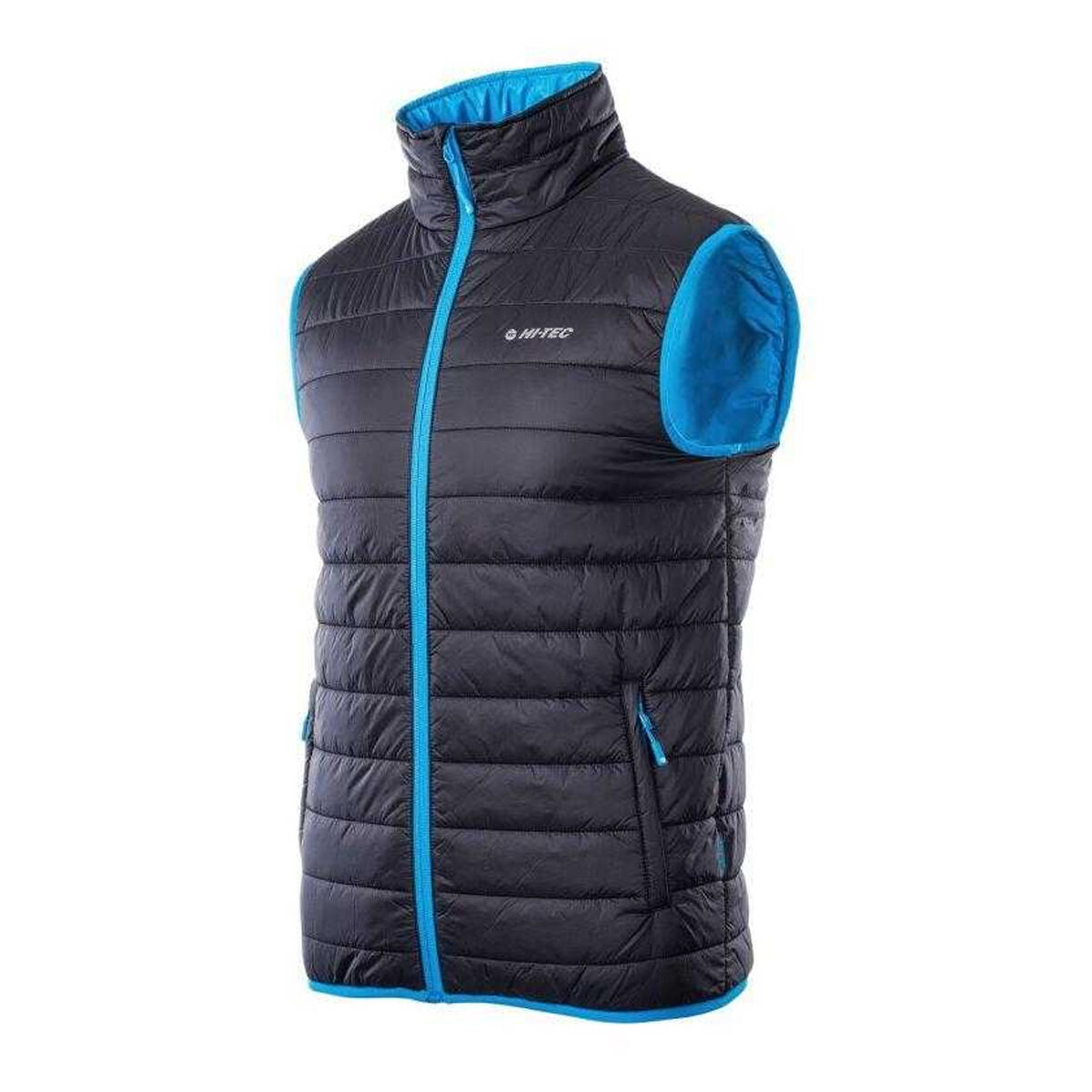 Gilet Imbottito Uomo Hi-Tec Solner Nero Blu 3/3