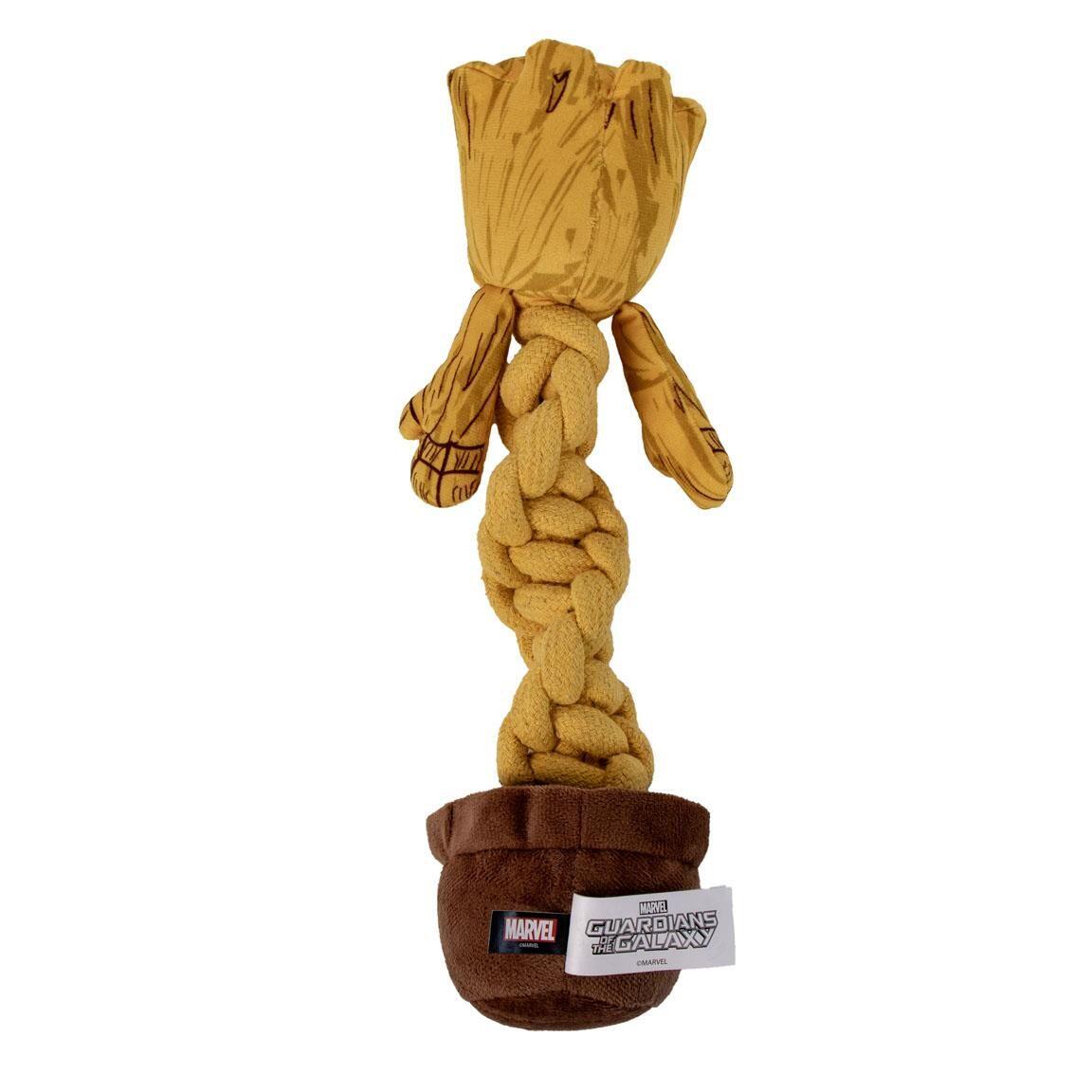 Corde dentaire pour chien Groot des Gardiens de la Galaxie, en tissu beige doux 2/6