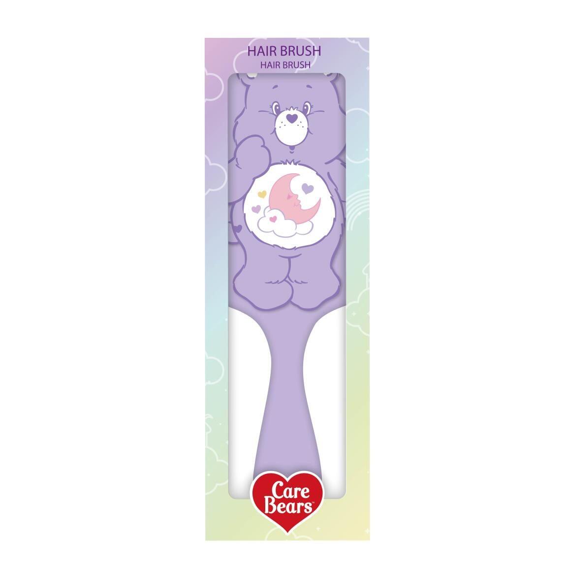 Brosse à cheveux rectangulaire pour enfants Care Bears, en plastique ABS violet 2/2