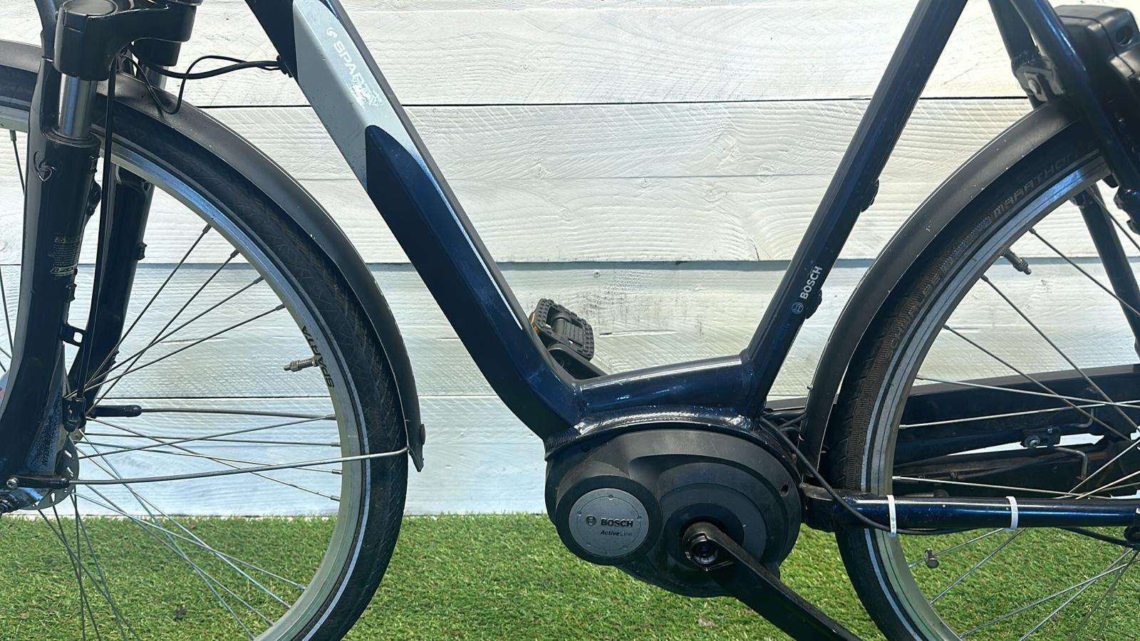 Sparta electric stadsfiets bike 360Wh, blauw 3/7