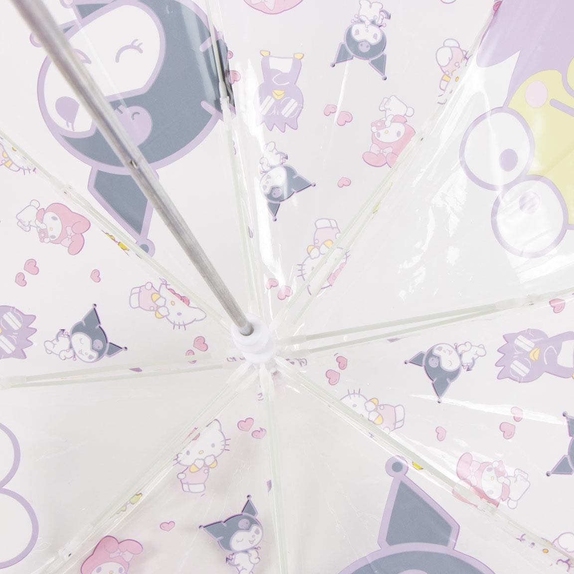 Parapluie Hello Kitty pour enfants, manuel d'utilisation, rose transparent et 5/5