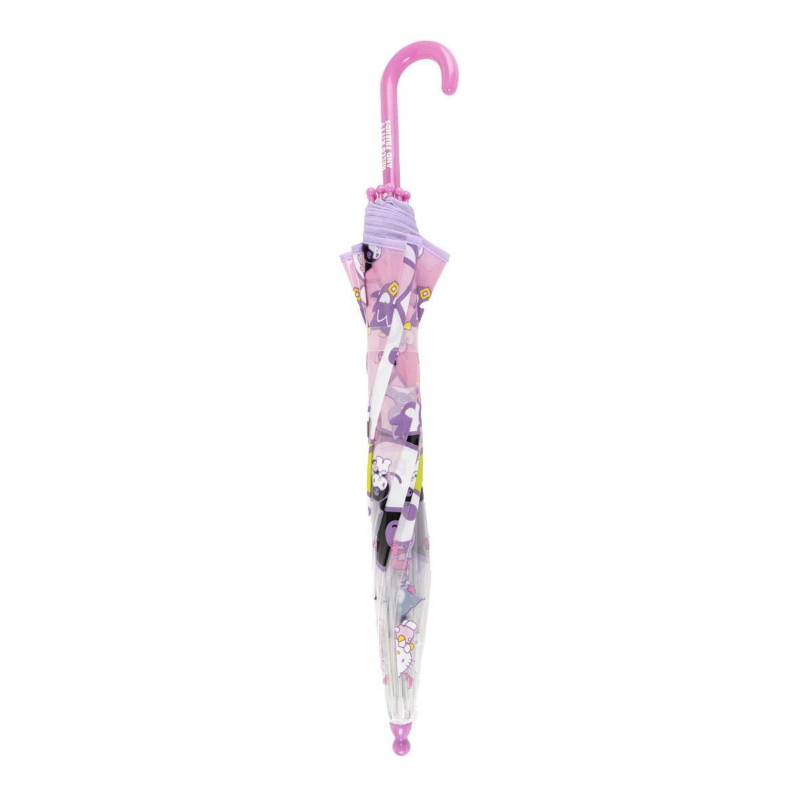 Parapluie Hello Kitty pour enfants, manuel d'utilisation, rose transparent et 2/5